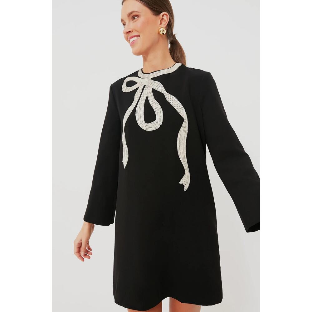 TUCKERNUCK Black Bow Mini Jamie Dress NWT XXX little black dress. Party dress - Picture 6 of 12